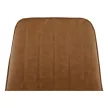 Szék, barna camel/fekete, HAZAL