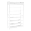 Cipőpolc, 7 soros, fehér, KATLEY