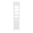 Cipőpolc, 7 soros, fehér, KATLEY