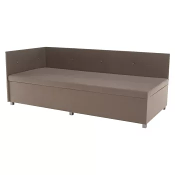 Heverő tárolóhellyel, bézses szürke, AURIA UNI