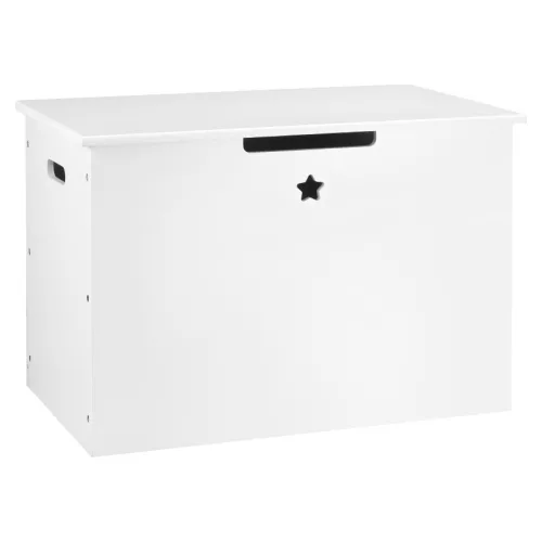Játéktároló doboz, fehér, BOLIS