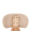 Ergonomikus térdelőszék, krémszínű/bükkfa, GROCO