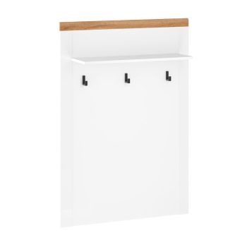 Fogas panel 90, fehér/wotan tölgy, VILGO