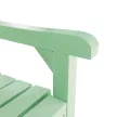 Fából készült kerti pad, neo mint, 124 cm, FABLA