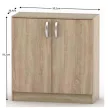 2-ajtós komód, sonoma tölgy, BETTY 2 BE02-008-00