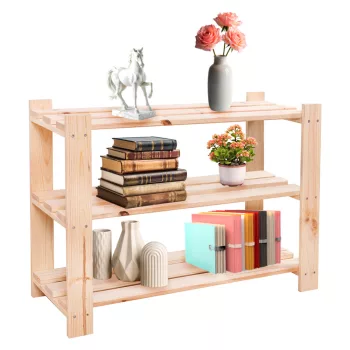 Polcállvány, természetes, fenyő, SIMU 550