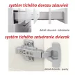 Alsószekrény, fehér magas fényű HG, jobbos, LINE