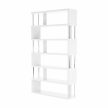 Könyvespolc, fehér, ALIS