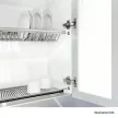 Edényszárító felső szekrénybe, rozsdamentes acél, KAPIO TYP 2