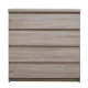 Komód, 4- fiókos, tölgyfa sonoma, PANAMA TYP 05