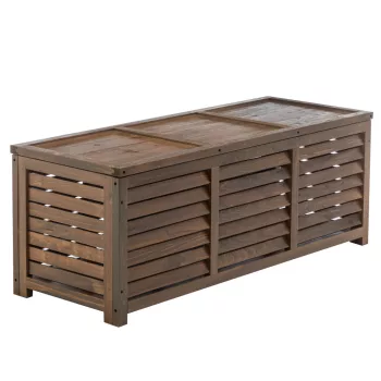 Kerti tárolódoboz, barna, LADAM