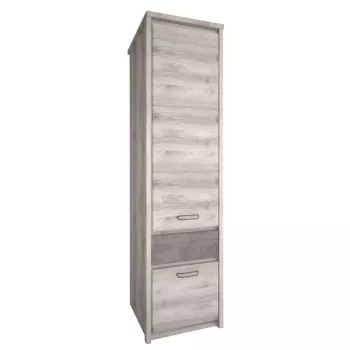 Polcállvány 2D1S, nairobi gesztenye/onix, JESI NEW