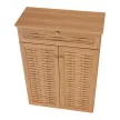 cipősszekrény, laminált MDF, natural, FP 03