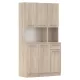 Hatajtós szekrény, sonoma tölgy, PELION NEW