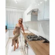 Alsószekrény, fehér/fehér extra magasfényű HG, AURORA D80S3