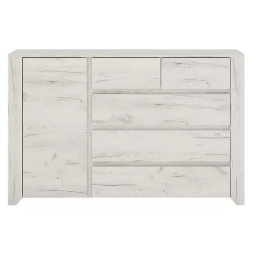 komód typ 41, fehér craft, ANGEL