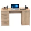 Íróasztal, artisan tölgy, EUSTACH