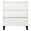 Komód, fehér, BOGAN 3S70