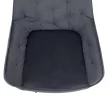 Design fotel, szürke Velvet szövet, VERIO