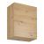 Felső szekrény, artisan tölgy, univerzális, LANGEN G60