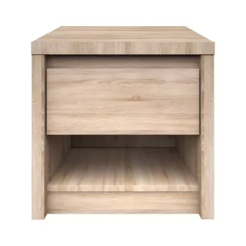 Éjjeliszekrény, DTD laminált, tölgy sonoma, NORTY