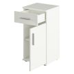 Alsó szekrény, matt fehér, LESSY NEW 03