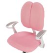 Növekvő szék alappal és pántokkal, rózsaszín/fehér, ANAIS