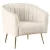 Design fotel, bézs Velvet szövet/gold króm-arany, BAGY