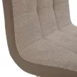 Étkezőszék, bézs/króm, SALOMA NEW