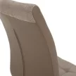 Étkezőszék, bézs/króm, SALOMA NEW
