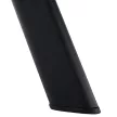 Design fotel, szürkésbarna Velvet/fekete, PETIN
