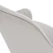 Design fotel, bézses szürke Velvet szövet, AURIL