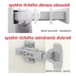 Felsőszekrény,G80, fehér magas fényű HG, LINE