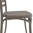 Rakásolható szék, szürkésbarna taupe, SAVITO