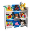 Rendszerező/Polcállvány játékokra, többszínű/mintás, DARLING TYP 3