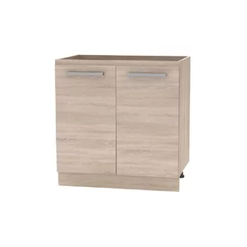   Alsószekrény 80  2 DV, tölgy sonoma, NOVA PLUS NOPL-060-0S