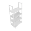 4 polcos állvány, fehér, REON TYP 2