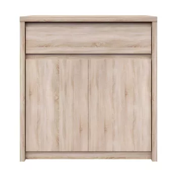 Komód, DTD laminált, tölgy sonoma, NORTY
