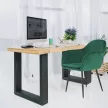 Dizájnos fotel, smaragd Velvet anyag, ZIRKON