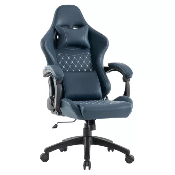 Irodai/gamer szék, kék, SAMIE