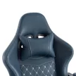 Irodai/gamer szék, kék, SAMIE