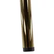 Design étkezőszék, fekete Velvet szövet/gold króm arany, DASMIN TYP 1