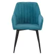 Design fotel, zöld/fekete, VAJRO