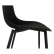 Étkező szék, fekete, TEGRA TYP 2