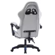 Irodai/gamer szék, szürke/kék, ZODIA
