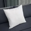 Kerti rattan szett, szürke/természetes/krémszínű, DEBRA