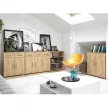 Komód, tölgyfa artisan, RESITA TYP 2