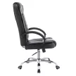 Irodai szék, fekete ekobőr, MADOX NEW
