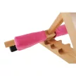 Ergonomikus térdelőszék, rózsaszín/bükkfa, GROCO