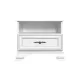 Éjjeliszekrény, alpesi fehér, KENTAK KOM1S